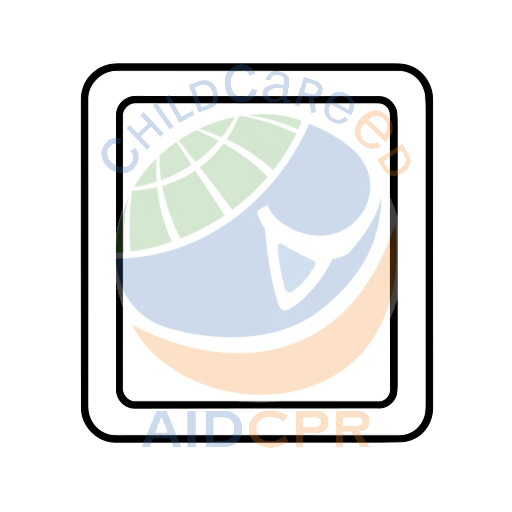 Yellow bordered light blue square frame coloring page
