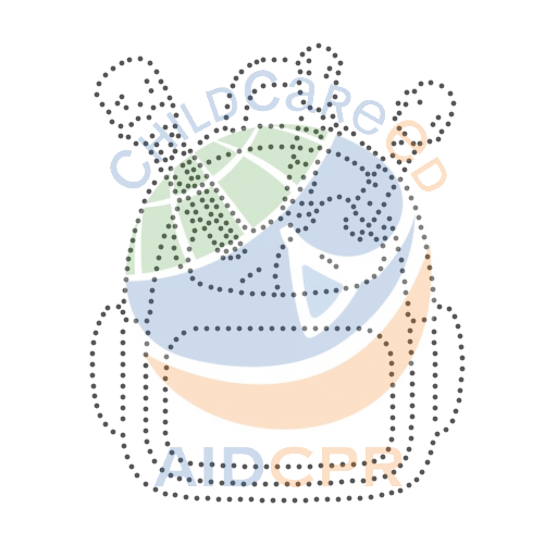Backpack with three smiling guitars inside dotted tracing worksheet
