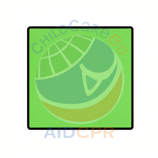 Green square shape with black border