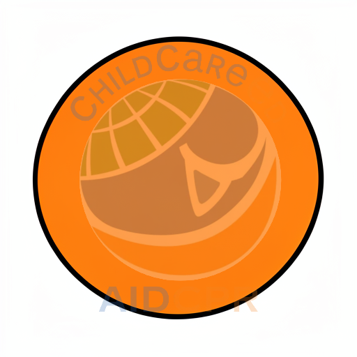 Simple orange shape with bold border