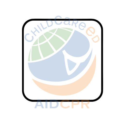 Brown square button with rounded corners coloring page