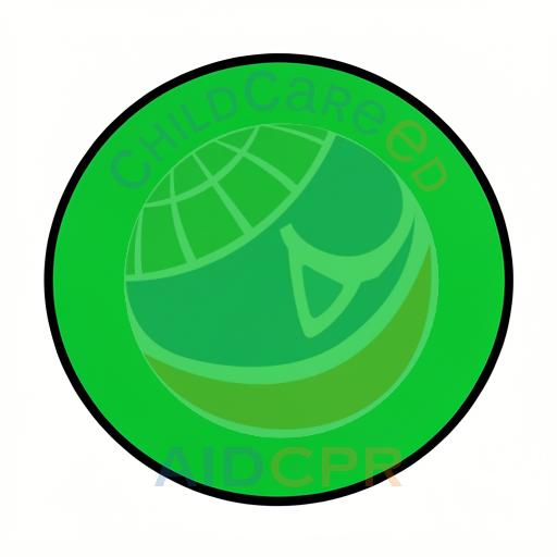 Simple green shape for early learning
