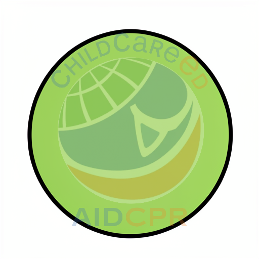 Simple round shape in lime green