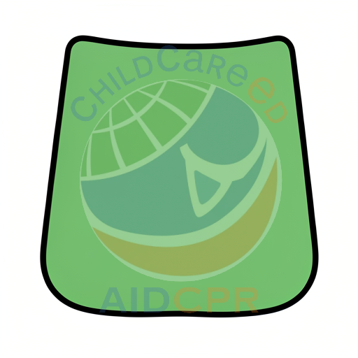 Green shape with rounded top and bottom