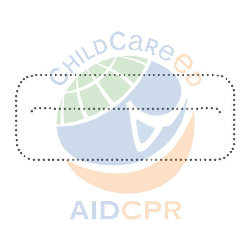 Blue rectangular button with black outline dotted tracing worksheet