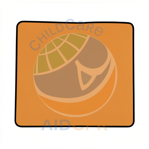 Orange rectangle with thick black border