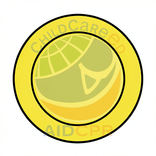 Bold black bordered yellow circle
