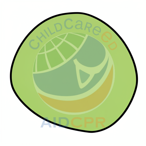 Simple round shape in light green