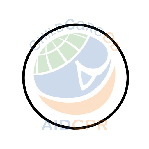 Simple solid green circular shape coloring page