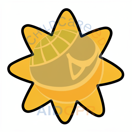 Simple star graphic for educational use