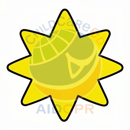 Simple star with bold black border