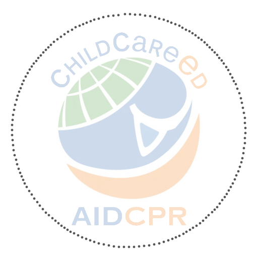 Simple round shape in bright blue dotted tracing worksheet - ChildCareEd