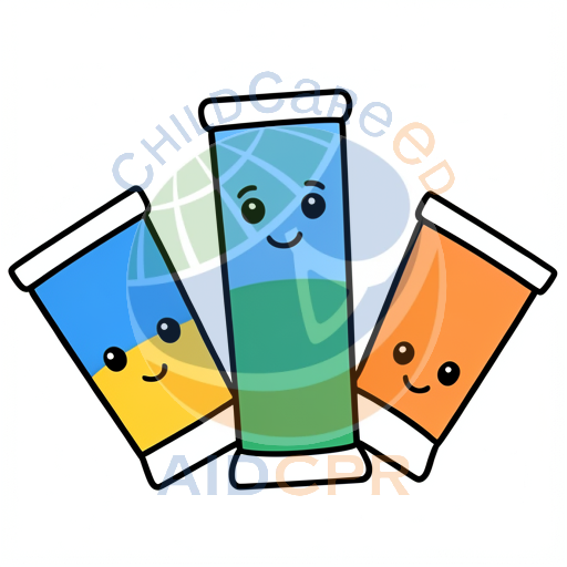 Three smiling toothpaste tubes waving cheerfully coloring page ...