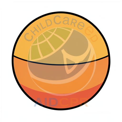 Three-toned circular shape with border