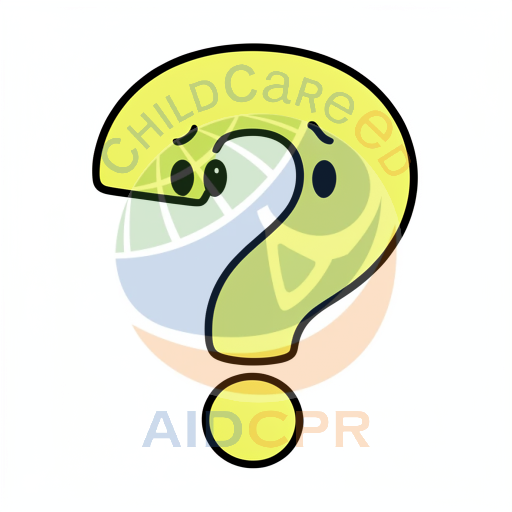 Yellow question mark with smiling face