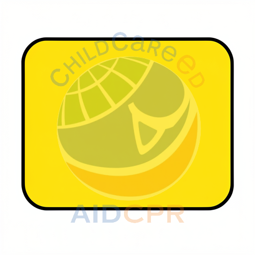 Yellow rectangle with black border