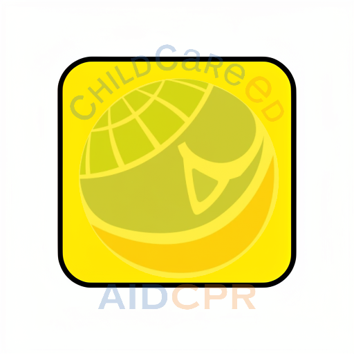 Yellow square with bold black border
