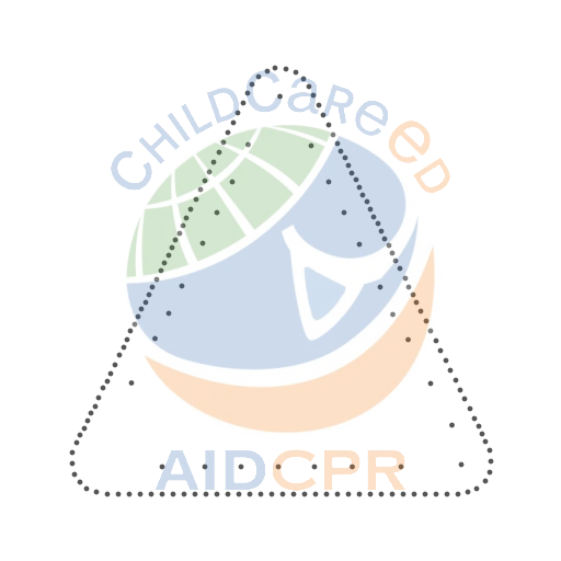 Blue square with four white dots dotted tracing worksheet - ChildCareEd