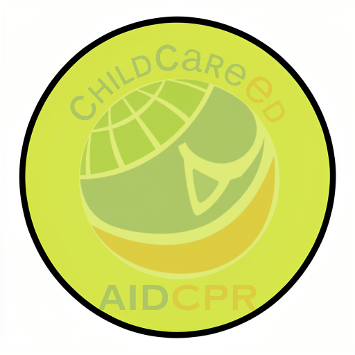 Bright lime circle for kids