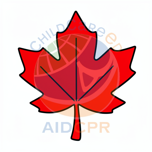 Bright red maple leaf clipart