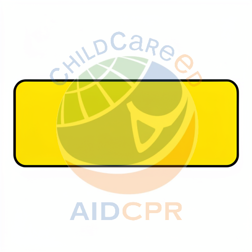 Simple yellow box with rounded corners