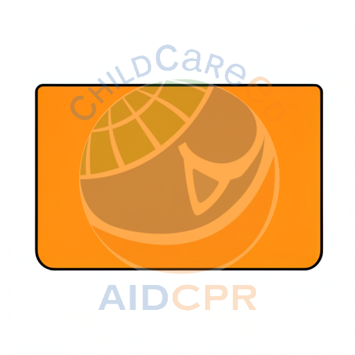 Orange rectangle with rounded corners