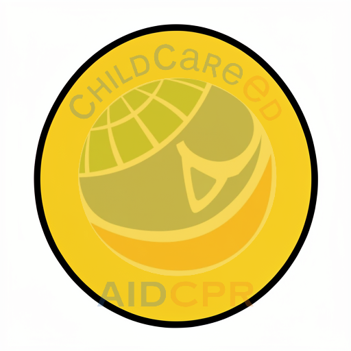 Simple round shape in bright yellow - ChildCareEd