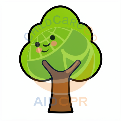 Happy smiling tree with rosy cheeks - ChildCareEd