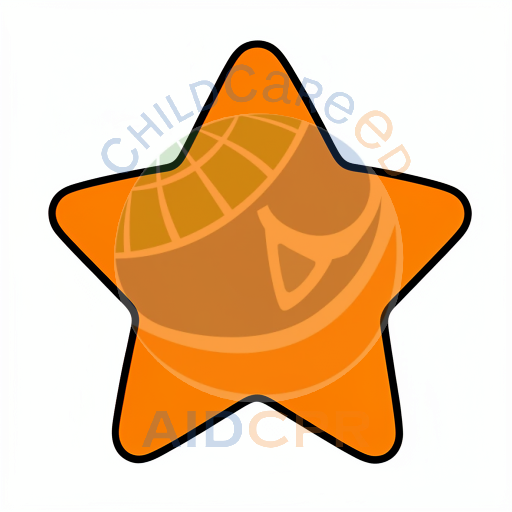 Simple star shape for early learning