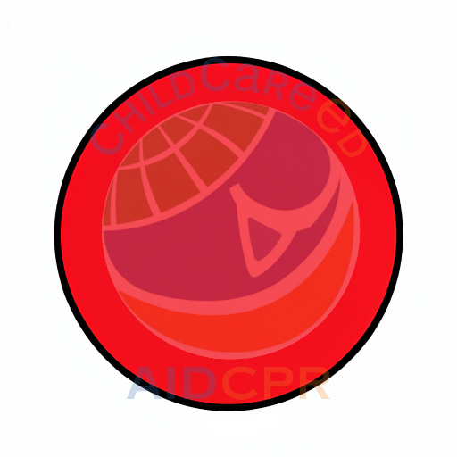 Simple red shape with bold border