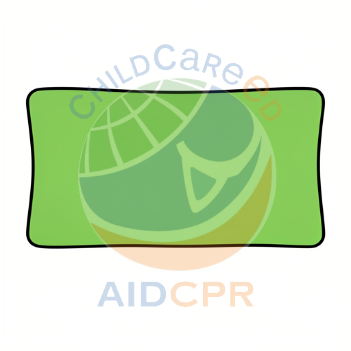 Green rectangle with rounded corners