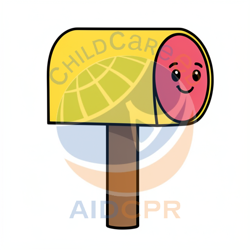 Yellow mailbox with smiling face