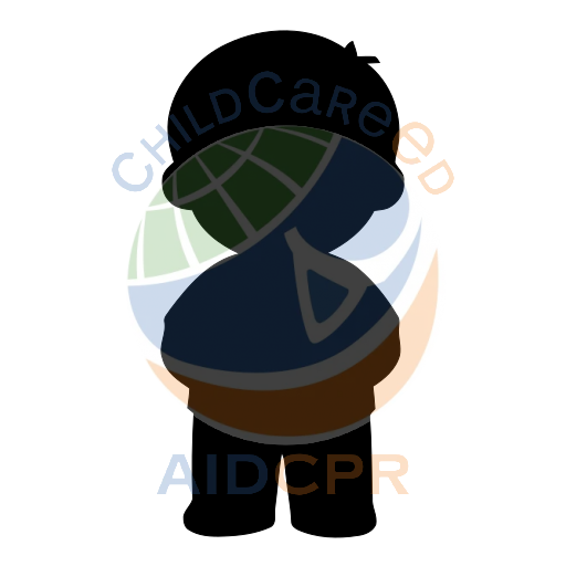 Boy smiling while presenting wrapped present silhouette
