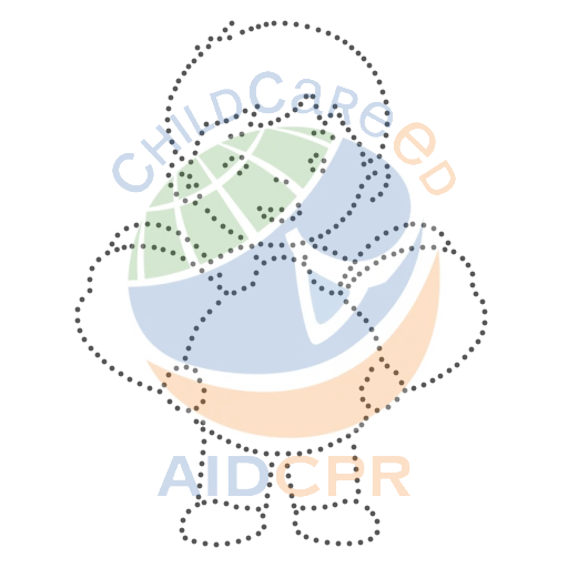 Boy smiling while holding round orange object dotted tracing worksheet