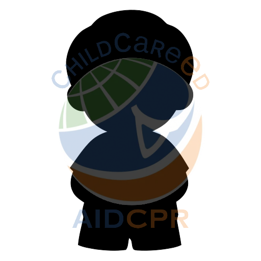 Child smiling while presenting wrapped present silhouette
