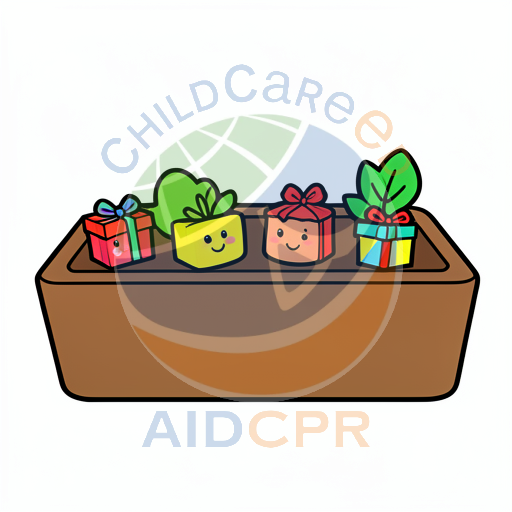 Happy gift boxes with smiling faces