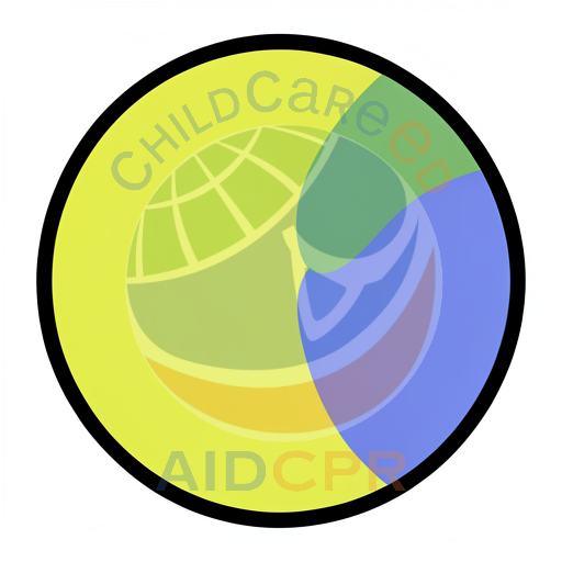 Colorful circle divided into three sections