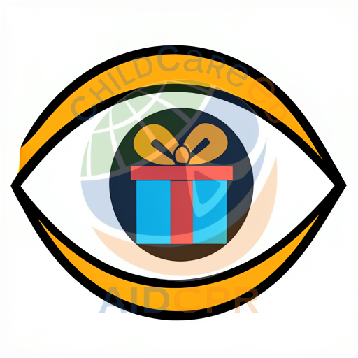 Surveillance eye with present inside