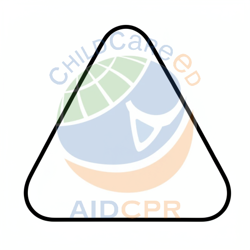 Black outlined triangle shape on white background