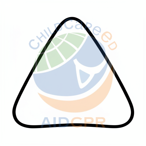 Bold black triangle on white background