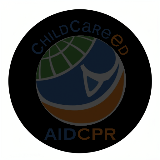 Black circle on white background - ChildCareEd