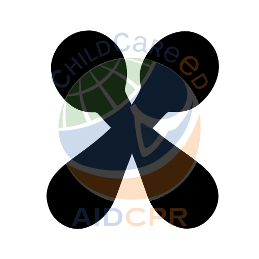 Blue scissors with green snowflake pattern silhouette