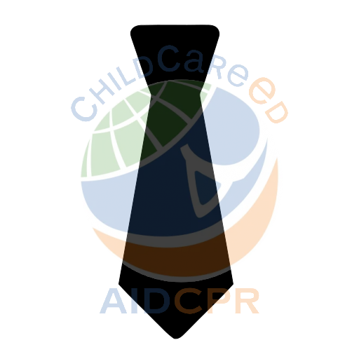 Colorful tie with gradient pattern silhouette
