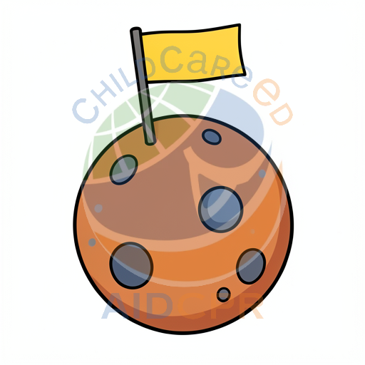 Cookie with flag on top