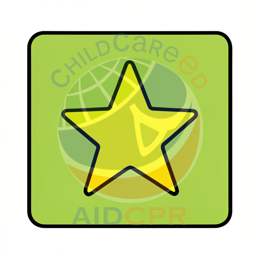 Yellow star inside green square