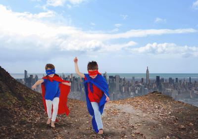 Image for The Super Hero in Us All