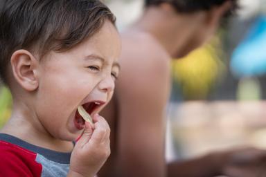 Image for Ouch! Biting & Hitting Hurts