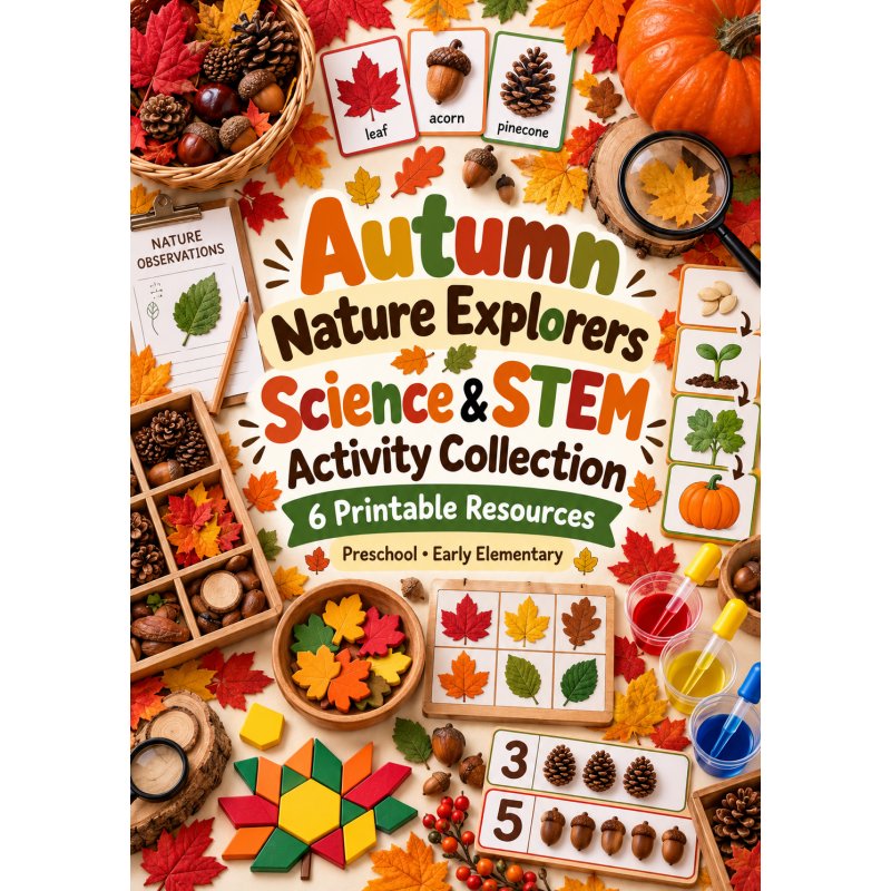 Autumn Nature Explorers &mdash; Science & STEM Activity Collection