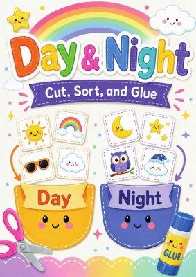 Sorting Mat - Day or Night