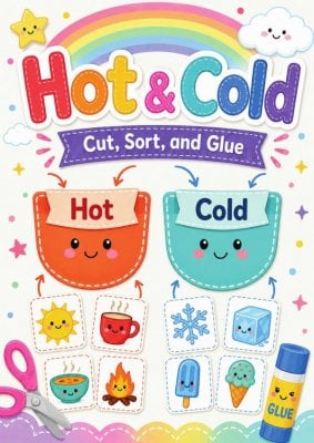Sorting Mat - Hot or Cold